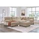 SimpleJoy Sand 3 Piece Modular Sectional with LAF Chaise