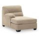 SimpleJoy Sand 3 Piece Modular Sectional with LAF Chaise
