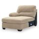 SimpleJoy Sand 3 Piece Modular Sectional with LAF Chaise