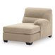 SimpleJoy Sand 3 Piece Modular Sectional with LAF Chaise