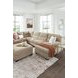 SimpleJoy Sand 3 Piece Modular Sectional with RAF Chaise
