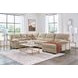 SimpleJoy Sand 3 Piece Modular Sectional with RAF Chaise