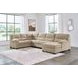SimpleJoy Sand 3 Piece Modular Sectional with RAF Chaise