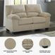 SimpleJoy Sand Loveseat