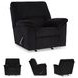 SimpleJoy Onyx Rocker Recliner