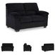SimpleJoy Onyx Loveseat