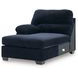 SimpleJoy Navy 3 Piece Modular Sectional with LAF Chaise