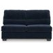 SimpleJoy Navy 3 Piece Modular Sectional with LAF Chaise