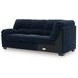 SimpleJoy Navy 3 Piece Modular Sectional with RAF Chaise