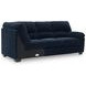 SimpleJoy Navy 3 Piece Modular Sectional with LAF Chaise