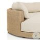 Sylvan Casa Cream Outdoor 2 Piece Sectional with LAF Chaise