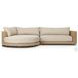 Sylvan Casa Cream Outdoor 2 Piece Sectional with LAF Chaise