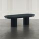 Auden Black Extendable Oval Dining Table