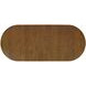 Auden Chestnut Extendable Oval Dining Table