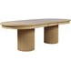 Auden Natural Extendable Oval Dining Table