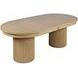 Auden Natural Extendable Oval Dining Table