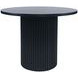 Auden Black 48" Round Counter Height Dining Table