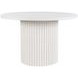 Auden White 48" Round Dining Table