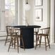 Auden Black 48" Round Counter Height Dining Table