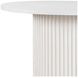 Auden White 48" Round Dining Table