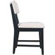 Beck White Upholstered Dining Chair Set of 2