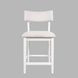 Beck White Upholstered Counter Height Stool Set of 2
