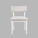 Beck Gray Upholstered Dining Chair Set of 2