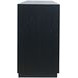 Maven Black 4 Door Sideboard Cabinet