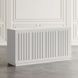 Maven White Fluted 4 Door Sideboard