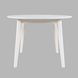 Percy White 42" Extendable Round Dining Table