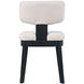 Tate Light Gray Upholstered Dining Chair Set of 2