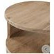 Matheus Natural Reclaimed French Oak Round End Table