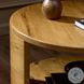 Matheus Natural Reclaimed French Oak Round End Table