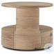 Matheus Natural Reclaimed French Oak Round End Table