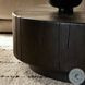 Renan Dark Espresso Reclaimed French Oak Round Coffee Table