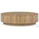 Renan Natural Reclaimed French Oak Round Occassional Table Set