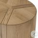 Renan Natural Reclaimed French Oak Round End Table