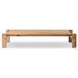 Marcia Natural Reclaimed French Oak Rectangular Coffee Table