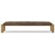 Marcia Nubuck Cigar 94" Accent Bench