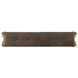 Marcia Nubuck Cigar 94" Accent Bench