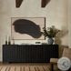 Ramos Dark Espresso Reclaimed French Oak 4 Door Sideboard
