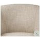 Channing Yuma Cream Swivel Chair