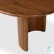 Paden Seasoned Brown Acacia 118" Oval Dining Table