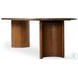 Paden Seasoned Brown Acacia 118" Oval Dining Table