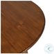 Paden Seasoned Brown Acacia 118" Oval Dining Table