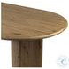 Paden Worn Oak Veneer 118" Oval Dining Table