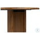 Paden Sandy Acacia 118" Oval Dining Table