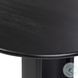 Paden Aged Black Acacia 118" Oval Dining Table