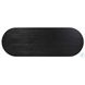 Paden Aged Black Acacia 118" Oval Dining Table