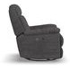 Sophisticated Steel Performance Fabric Swivel Gliding Power Recliner with Power Lumbar and USB Charging